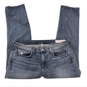 rag and bone Dre Low-Rise Slim Boyfriend Jeans. Size 31